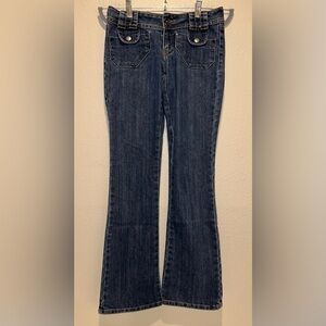 Adorable Farlow Jeans Flare/Wide Leg - 7” Rise - Size 3 (Juniors) - Blue
